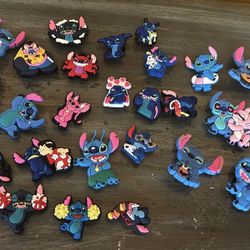 New Lilo & Stitch Croc Charms 30 Count 