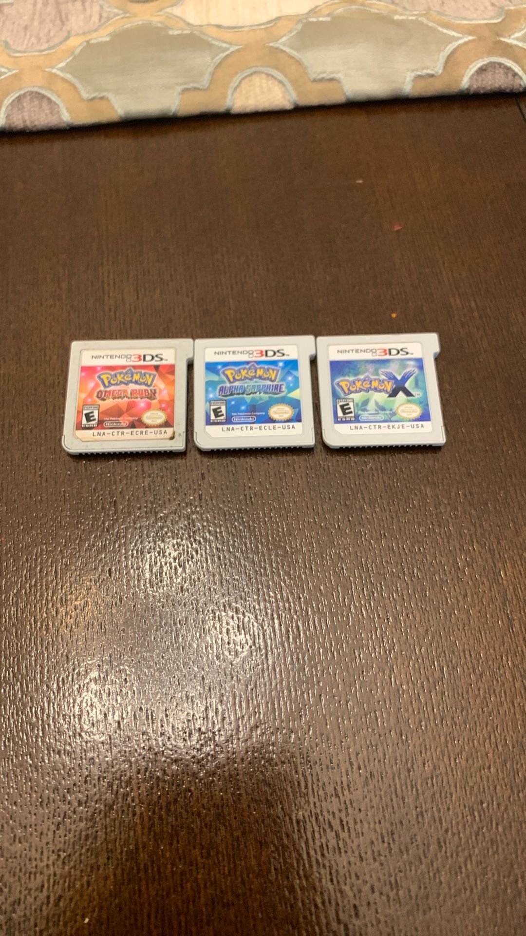 Pokemon DS Games: OMEGA RUBY, ALPHA SAPPHIRE, POKEMON X