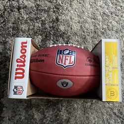 Raiders Football new in box