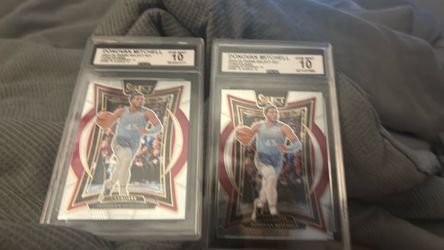 Donovan Mitchell Panini Select Graded 10 Cards (Lot of 2)