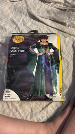 Hocus Pocus Winnie Sanderson Costume Adult Plus