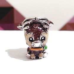Sterling Silver Pandora Style Disney Frozen Sven Charm