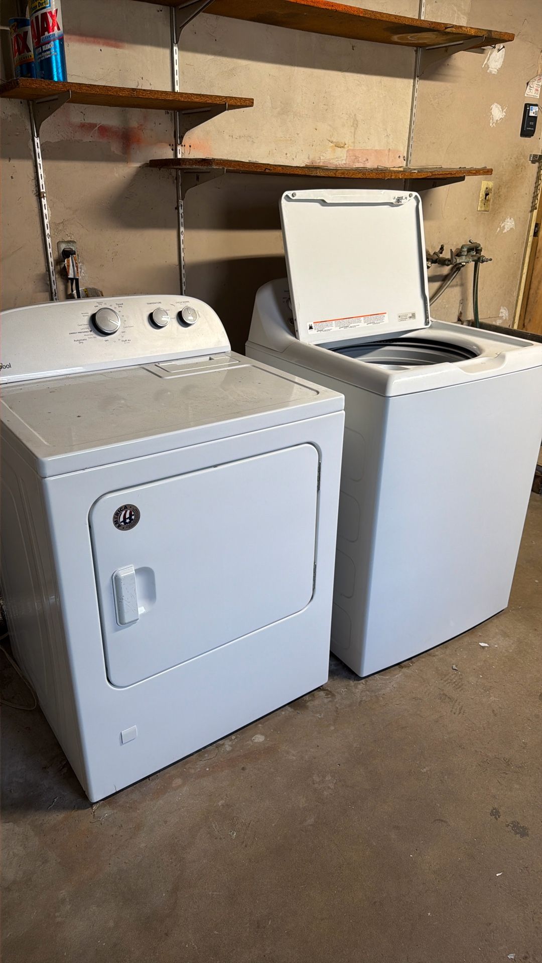Washer And Dryer