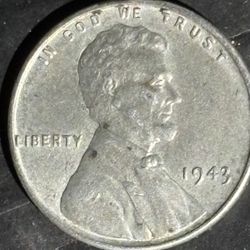 1943 Steeel Penny No Mint Mark
