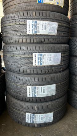 255/45/19 kumho New Tires Set Of 4 Installed And Balanced Set De 4 Llantas Instaladas Y Balanceadas