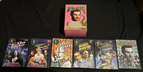 Ed Wood DVD Collection. Horror Goth B-Movie Legend.