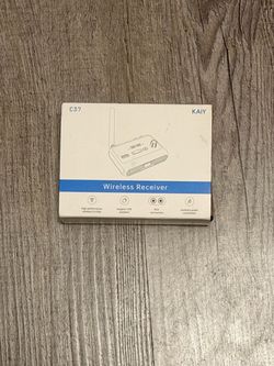 KAIY C37 Bluetooth 5.4 Wireless Receiver USB/RCA/AUX/Optical Audio Adapter