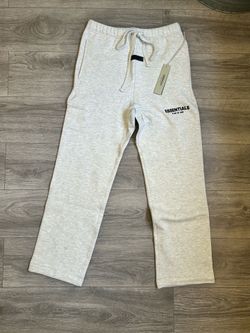 Size L | Essentials Fear of God light oatmeal pants