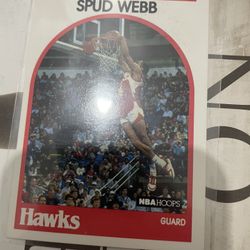 1989 Hoops Spud Webb