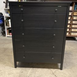 black brown ikea dresser Counter Black Brown 6 Drawer Unit