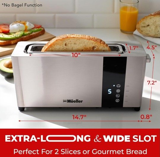 Müller UltraToast 2 Slice Toaster (Model MT-220 SS)