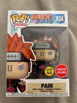 Funko Pop Naruto Shippuden Pain #934 GITD GameStop Exclusive