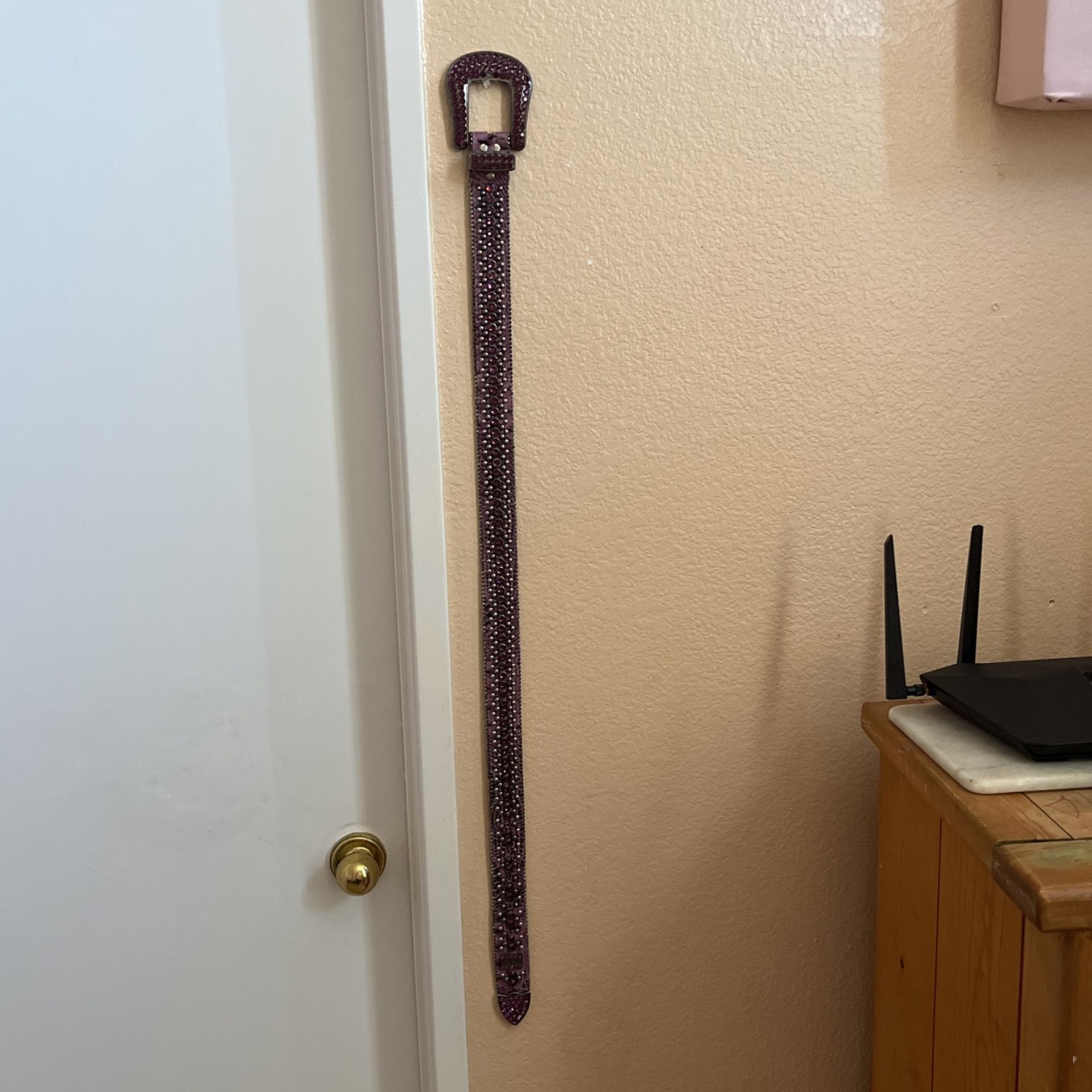 Purple B. B. Simon Belt