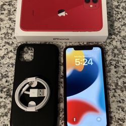 Apple iPhone 11 Red 128gb Unlocked Ex Condition 
