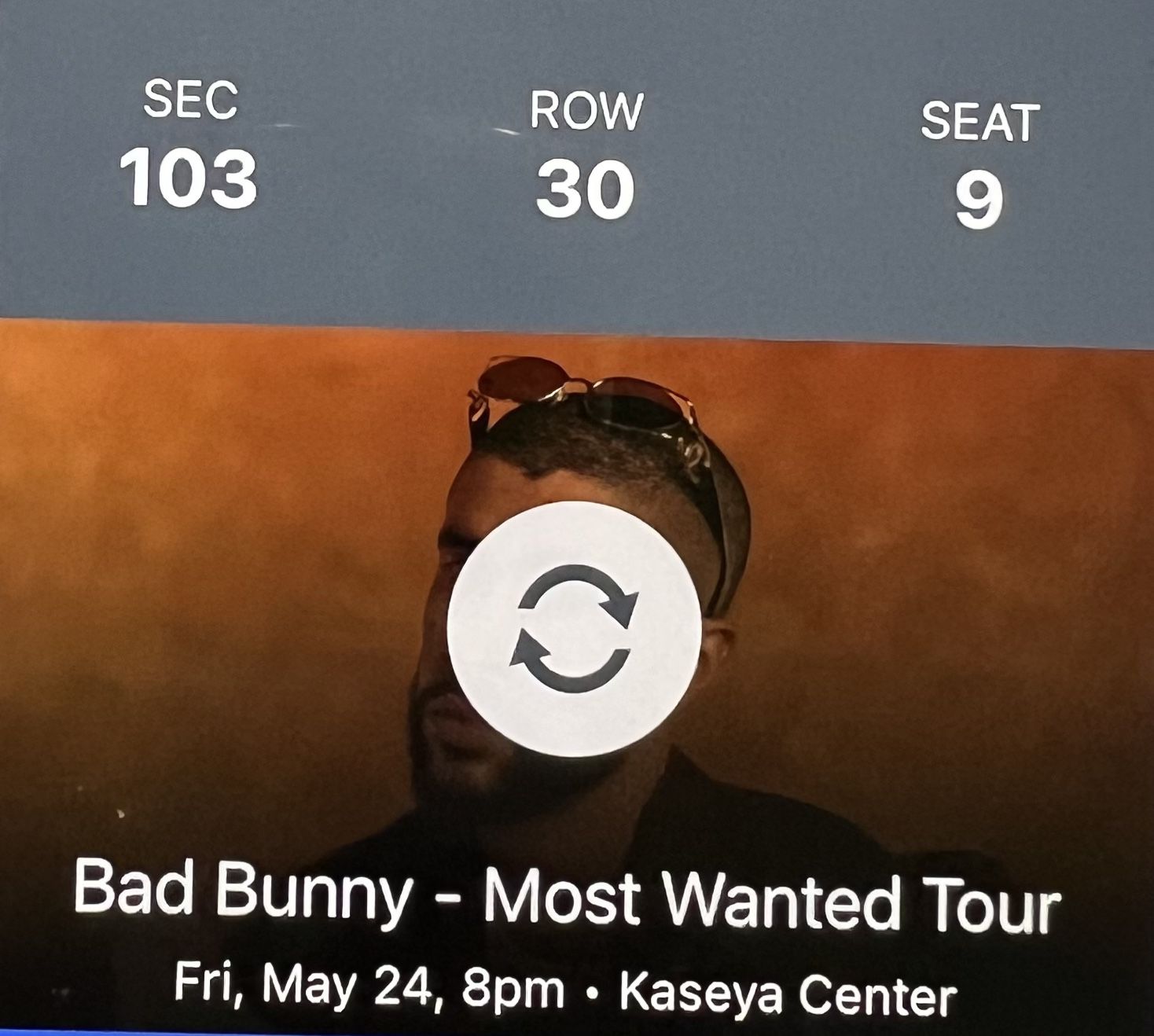 Bad Bunny Ticket For Sale