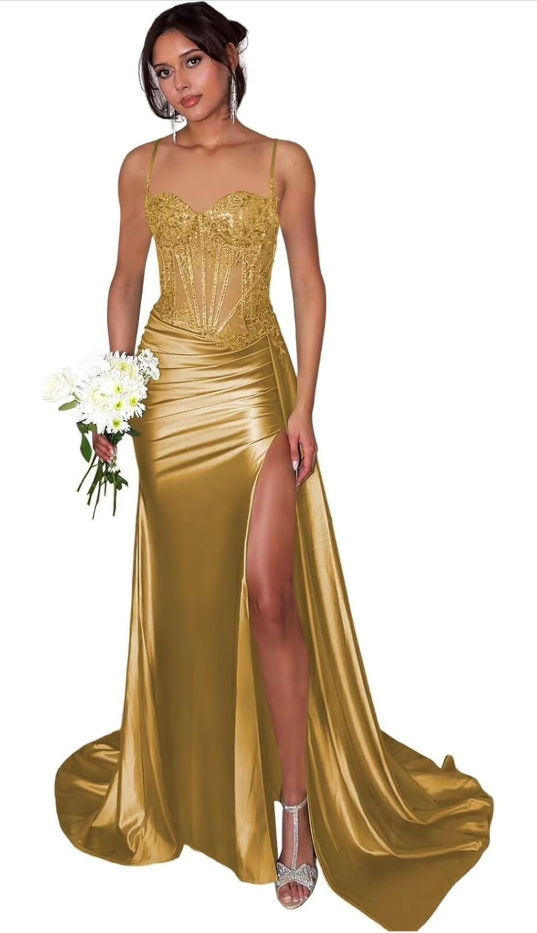 Gold Dress