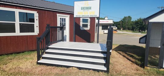 Painted deck