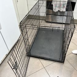 You & Me Folding Dog Crate