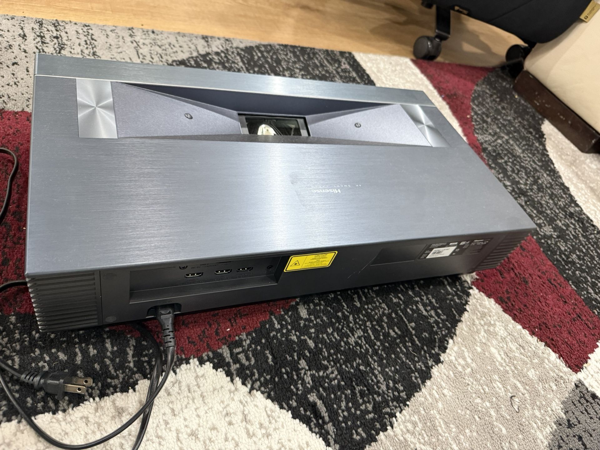 Hisense 4K Laser TV UST Projector – Harman Kardon | IMAX | Dolby Vision – Barely Used