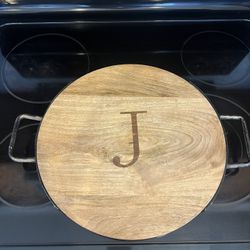 Charcuterie Board With Letter “J”