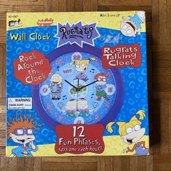 Vintage Rugrats Clock 