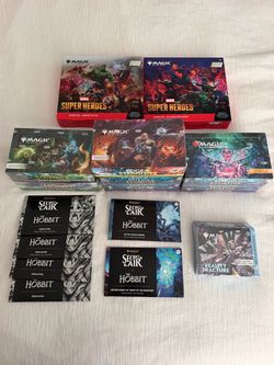 Mtg set booster boxes secret lairs and scene box’s