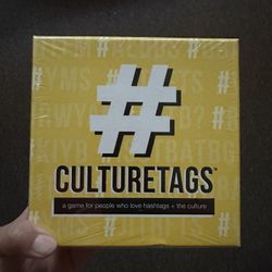 Unopened Culture Tags Card Game