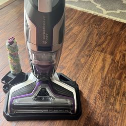 BISSELL Crosswave Pet Pro All in One Wet Dry Vacuum Cleaner and Mop for Hard Floors and Area Rugs, Purple, 2306A