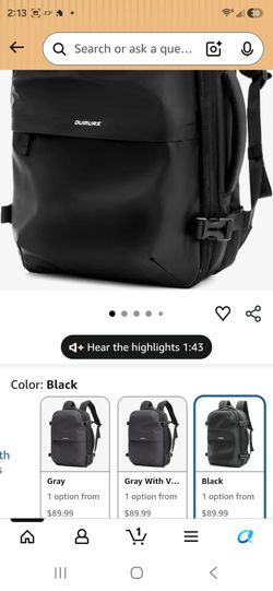 Backpack/luggage