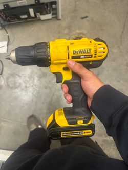DeWalt 20V Max Cordless Drill with Battery