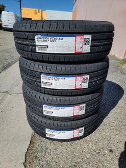 225 65 17 NEW TIRES RAV4 CRV HIGHLANDER CARAVAN JOURNEY ROUGE KIA EQUINOX
