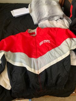 90s Vintage Windbreaker Ohio state