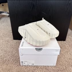 Nike Mind 001 Slide Light Bone Men's Size 9 HQ4307-002 