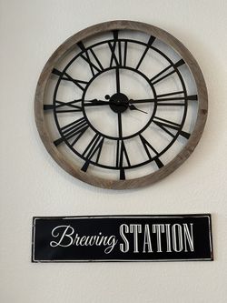 Brewing Station Sign 