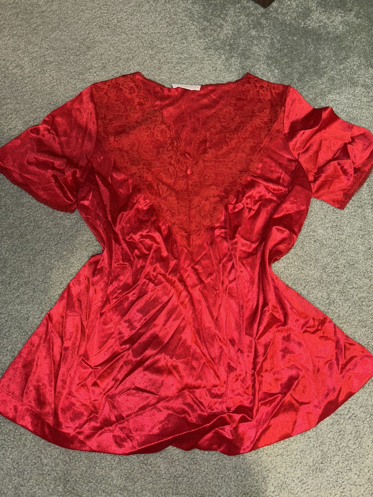 Vassarette Women’s Lace Lingerie Top