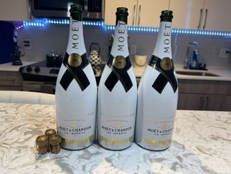 MOËT & CHANDON ICE IMPERIAL 1.75 Bottles for Decoration - $20 Each 