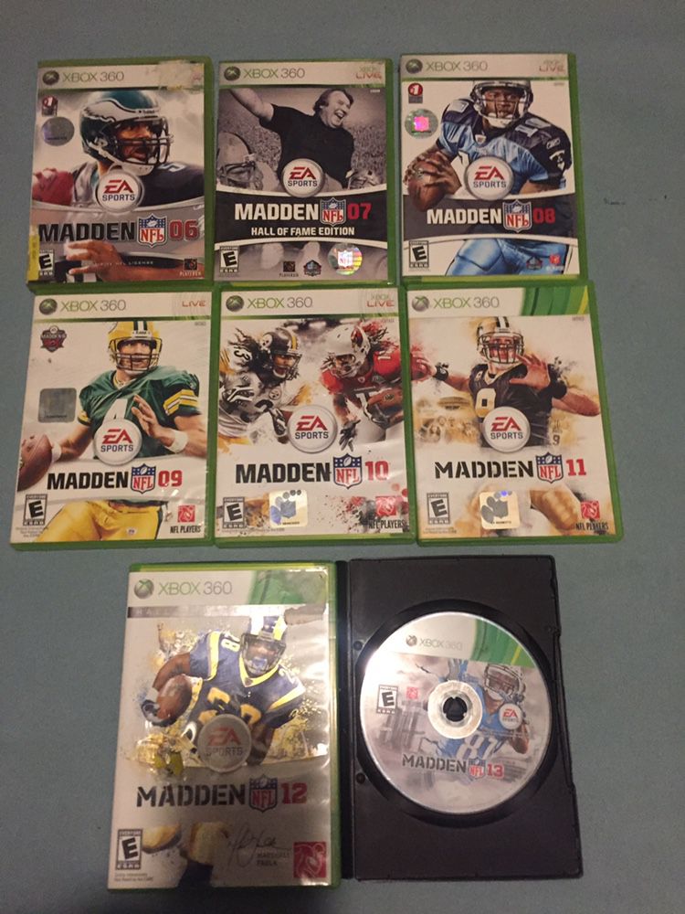 Xbox 360 games  $35.00 Package