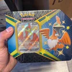 Pokemon cramorant v shining fates Tin
