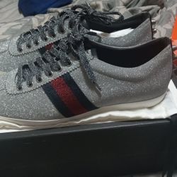 Gucci shoes with sparkles discount