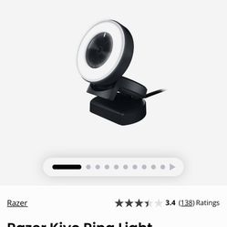 Razer Kiyo Ring Light Equipped Web Camera