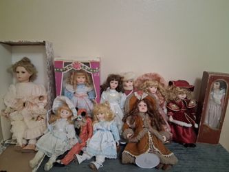 Antique Porcelain dolls