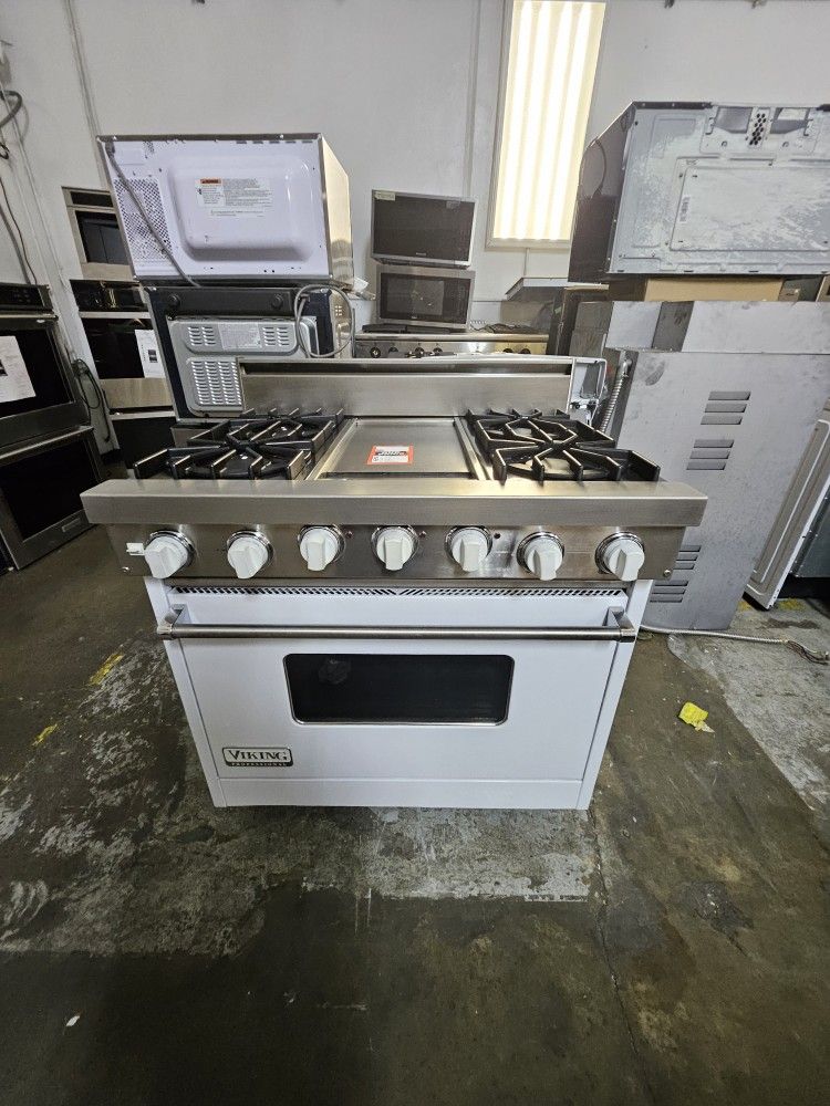 36" VIKING DUAL FUEL RANGE