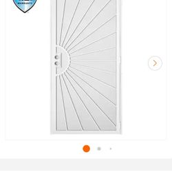 Metal Security Door New Standard Size