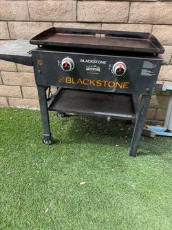 Grill. Black stone