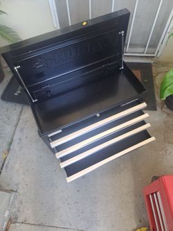 Huskey metal tool box 4 drawer
