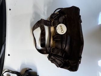 Brown wines Chloe purse