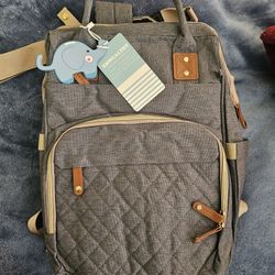 Diaper Bag Backpack And Changing Station