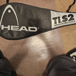 HEAD Ti.S2 Titanium Tennis Racquet with Cover