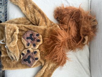 Kids Lion Halloween Costume with Mane