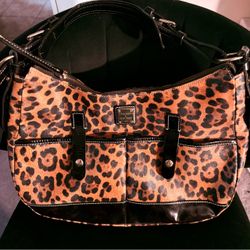 Dooney & Bourke Leopard Print Handbag